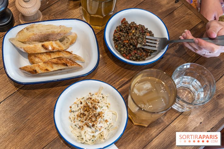 Label Broche restaurant - David Gallienne - Table du Gourmet - Galeries Lafayettes - Top Chef -  entrées