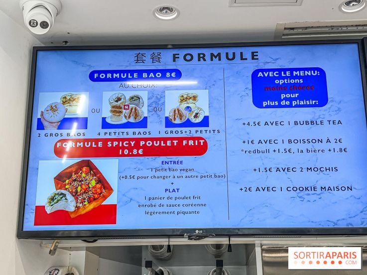 Foou, le bao street food et bubble tea de Saint-Michel à Paris