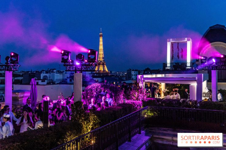 La terrasse en rooftop du Péninsula 2023 - soirée d’inauguration
