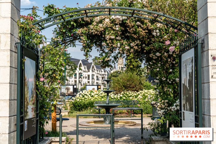 L'Isle-Adam, l'un des plus beaux village d'Ile-de-France - roseraie