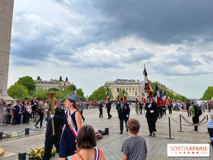 flamme soldat inconnu Arc de Triomphe