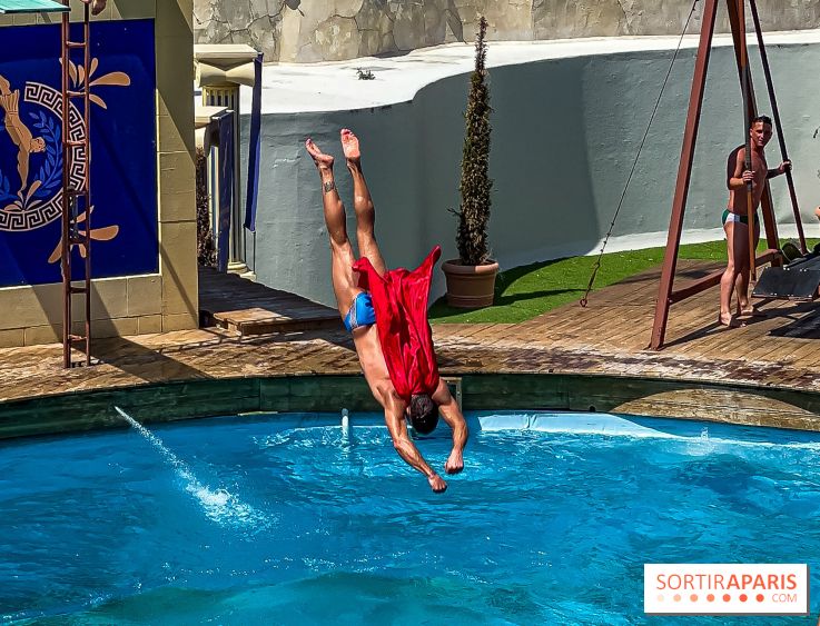 L'Été Gaulois au Parc Astérix  - plongeon