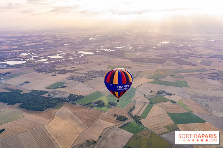Montgolfière à Fontainebleau, vol au dessus de l'Ile-de-France