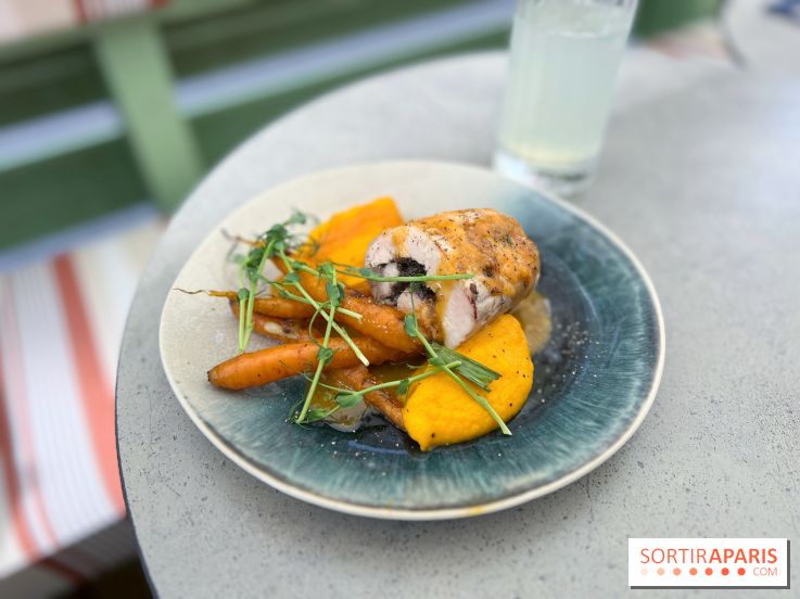 Braisenville - Ballotine volaille sauce abricot