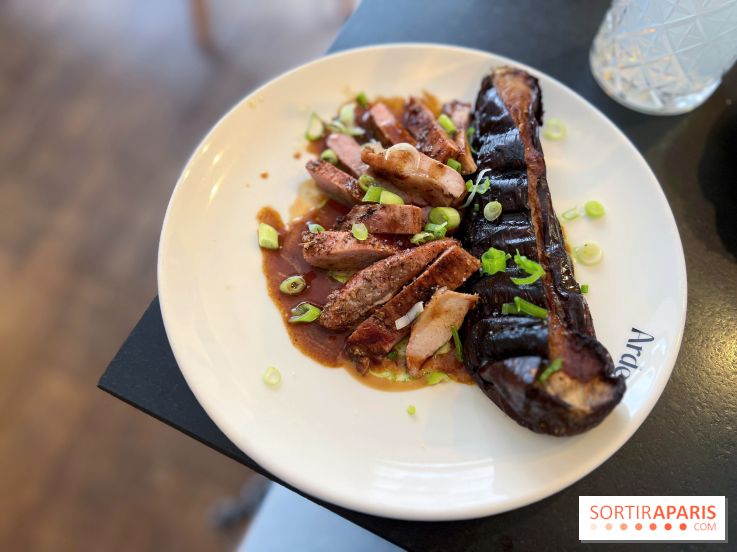 Ardent - Cochon et aubergine miso