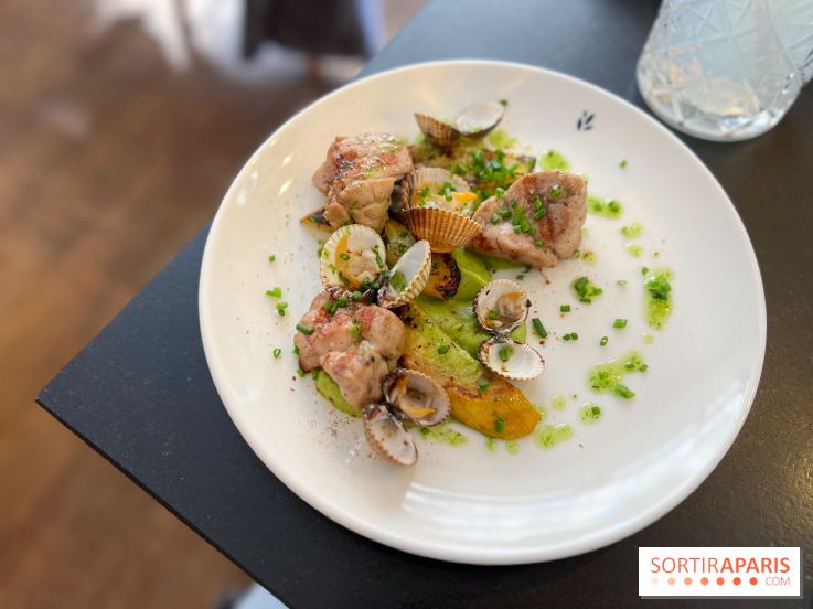 Ardent - Ris d'agneau et coques