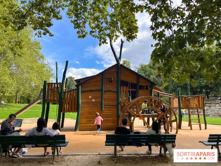 Le parc Georges Brassens, pour se croire à la campagne dans le 15e