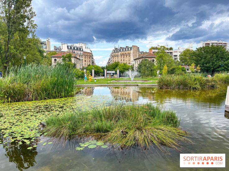 Le parc Georges Brassens, pour se croire à la campagne dans le 15e