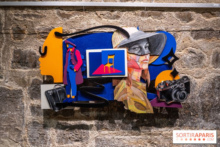 Exposition street-art Fragments par Ensemble Réel a l’église de la Madeleine