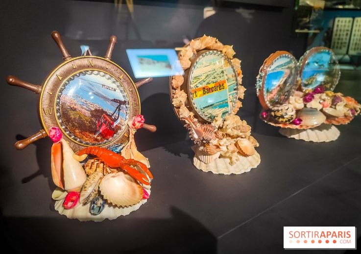 Nouvelles du paradis, la carte postale de vacances : l'exposition ensoleillée au Musée de la Poste - IMG20230905193206