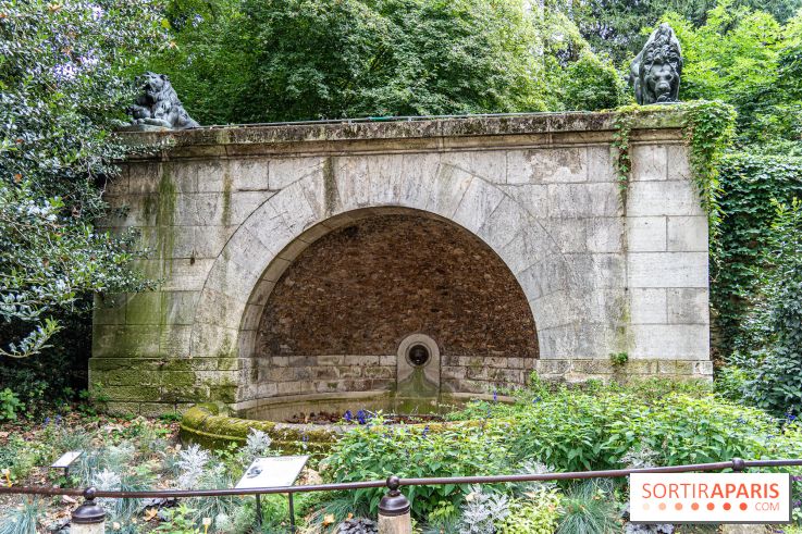 La fontaine aux lions du Jardin des plantes - photos