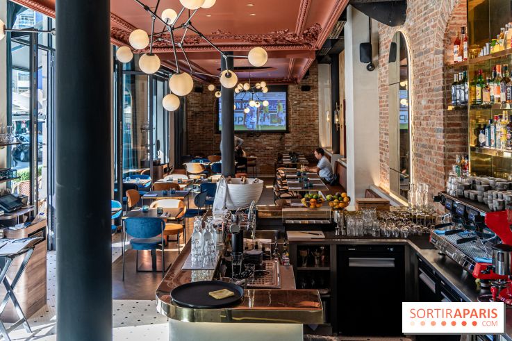 Quai 108, restaurent - bar - terrasse - Hilton Opéra - Saint-Lazare - A7C0452