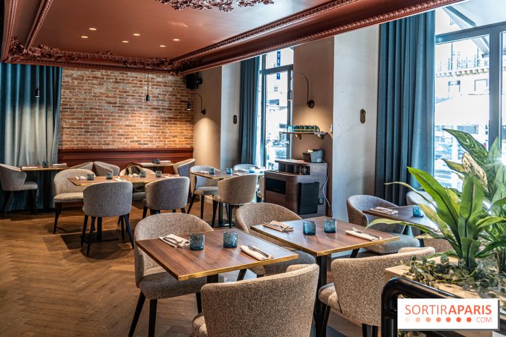 Quai 108, restaurent - bar - terrasse - Hilton Opéra - Saint-Lazare