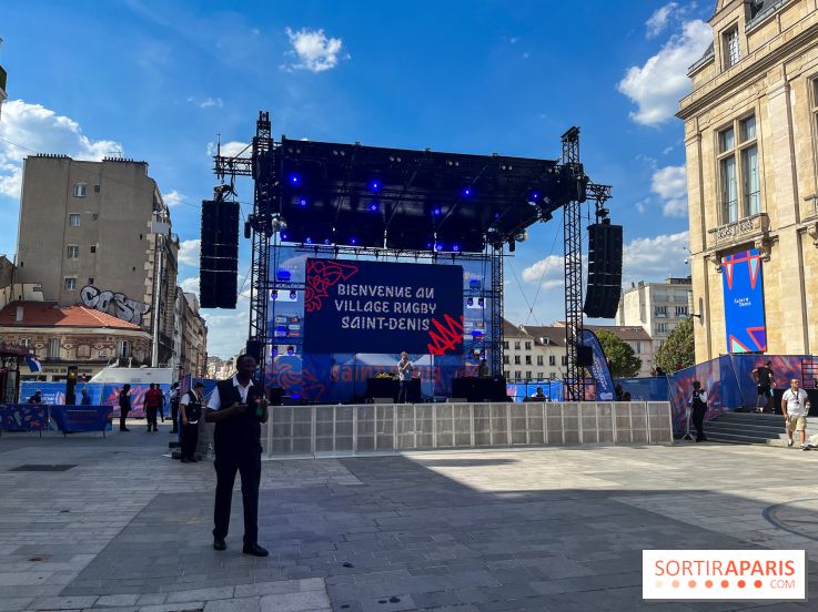 Le Village Rugby de Saint-Denis pour la Coupe du Monde de Rugby 2023