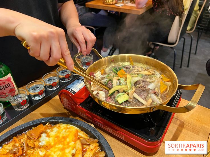 Mugung - Fondue coréenne et corn cheese chicken