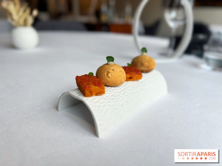 L'Aube par Thibault Nizard - Amuse-bouches tomates