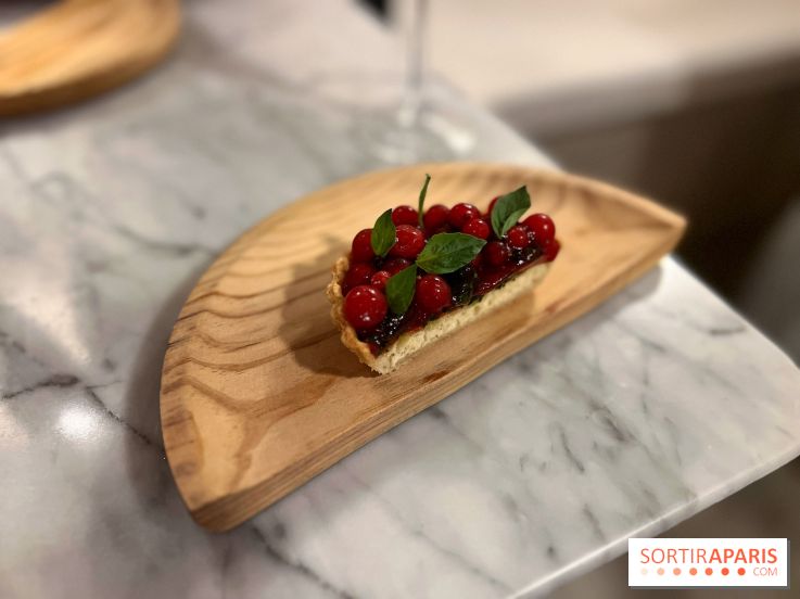 Tracé, Clément Vergeat - Tartelette groseilles basilic