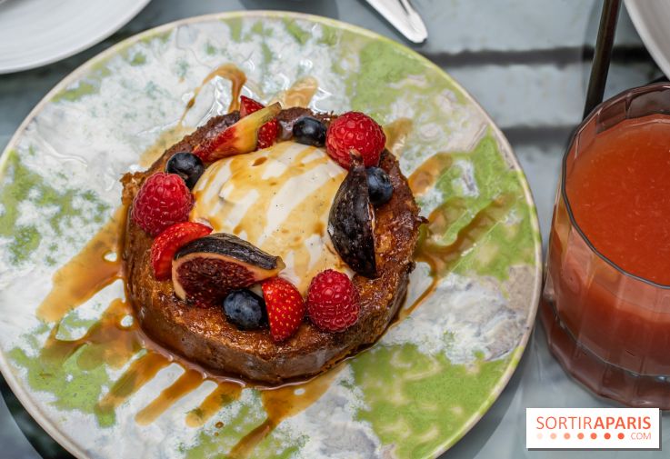 Le nouveau brunch du Rivages au Scribe Paris Opéra - pain perdu
