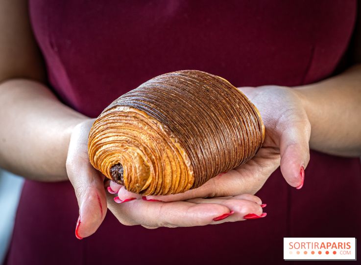 Bopain, la nouvelle boulangeries aux viennoiseries de folie -  pain au chocolat façon palace