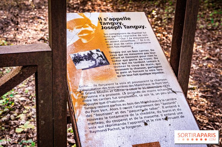 Le sentier des Maréchaux à Senlisse - Vallée de Chevreuse - panneau