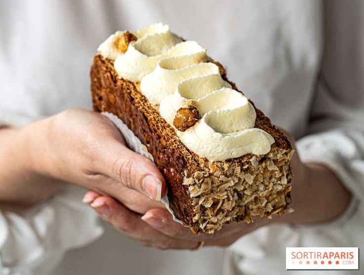 Atelier Fargo, la pâtisserie artisanale gourmande au levain naturel  -  millefeuille