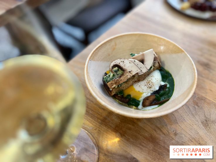 A Table ! - Oeuf parfait, champignons persillade