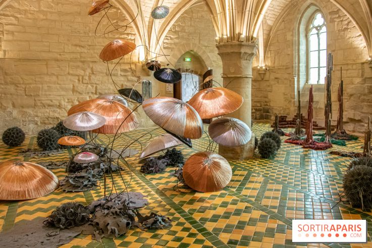 Exposition Entre Les Murs de Tanja Smeets et Karin van Dam Abbaye de Maubuisson