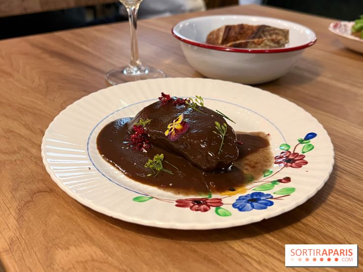 Bourrache - Joue de bœuf braisée