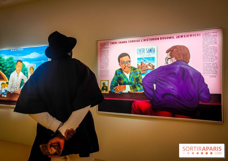 Chéri Samba, une exposition surréaliste et colorée à voir au musée Maillol - nos photos