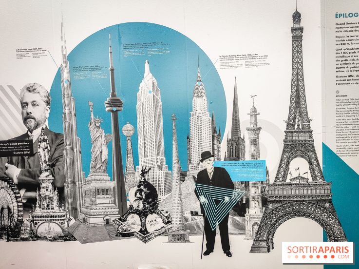 Tour Eiffel : une exposition inédite gratuite en hommage à Gustave Eiffel sur le parvis - nos photos