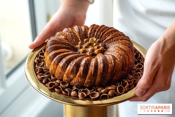 Bûche de Noël du Shangri-La Paris 2023 et galette des rois 2024