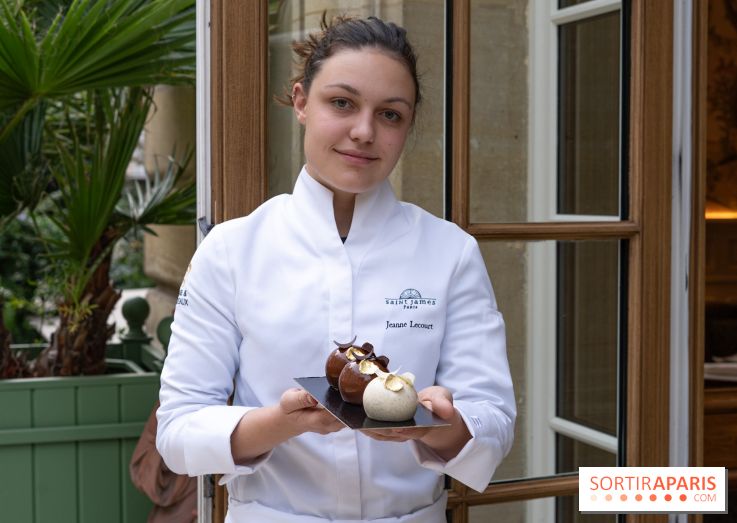 Bûche de Noël du Saint James 2023 par Jeanne Lacourt