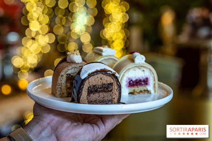 Bûches de Noël 2023 et galette 2024 de Lenôtre