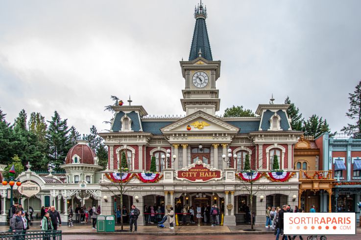 Halloween 2023 à Disneyland Paris Main Street City Hall