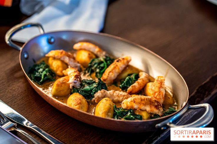 Bistrot Podium, le restaurant festif avec la carte de Glenn Viel -  Les quenelles de cabillaud et langoustine