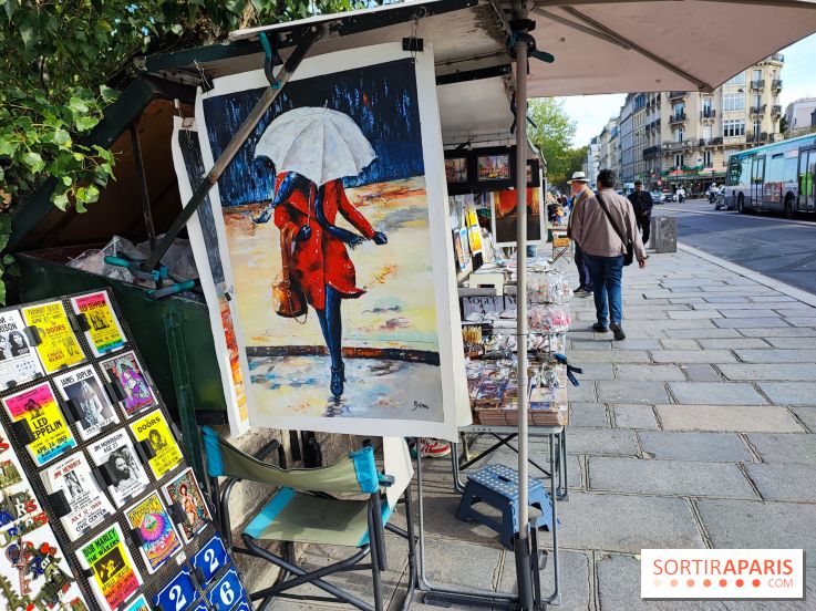 Bouquinistes des quais de Seine - 160314