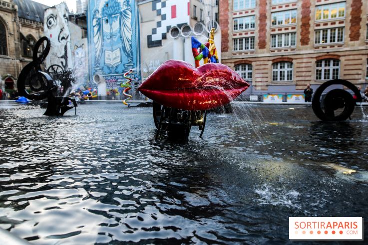 La Fontaine Stravinsky rénovée à Paris, nos photos