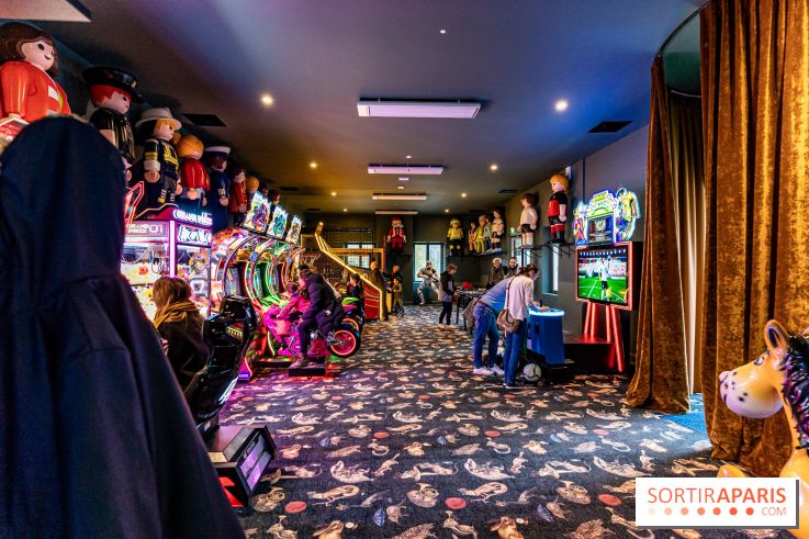 L'Abbaye des Vaux de Cernay par Paris Society - les photos -  salle gaming