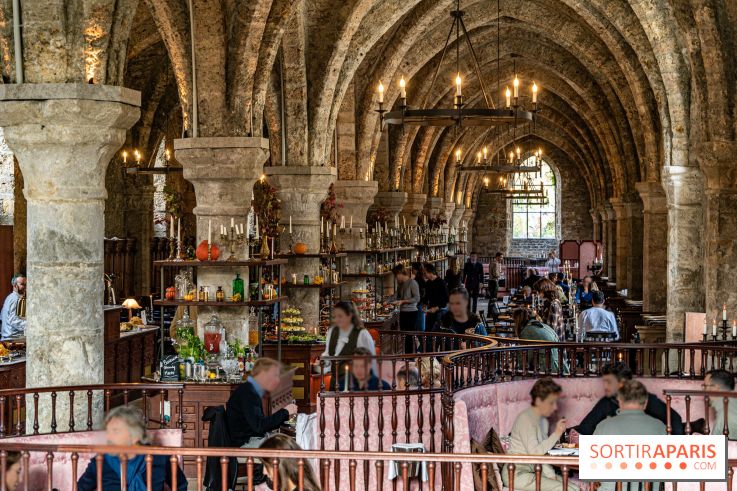 Le brunch du Réfectoire des Moines à l'Abbaye des Vaux de Cernay
