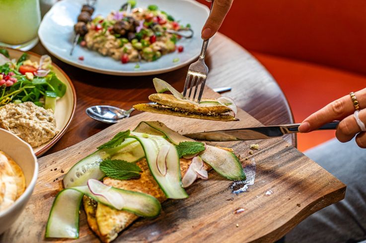 Les Bascules, délicieux restaurant méditerranéen rue de la Bourse
