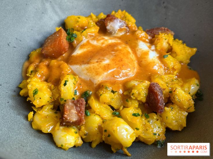 Ayahuma - Oeuf, chicharron de porc