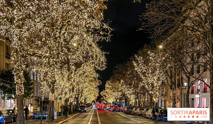 Les illuminations de Noël 2023 de l'Avenue Montaigne - cérémonie et décors féériques