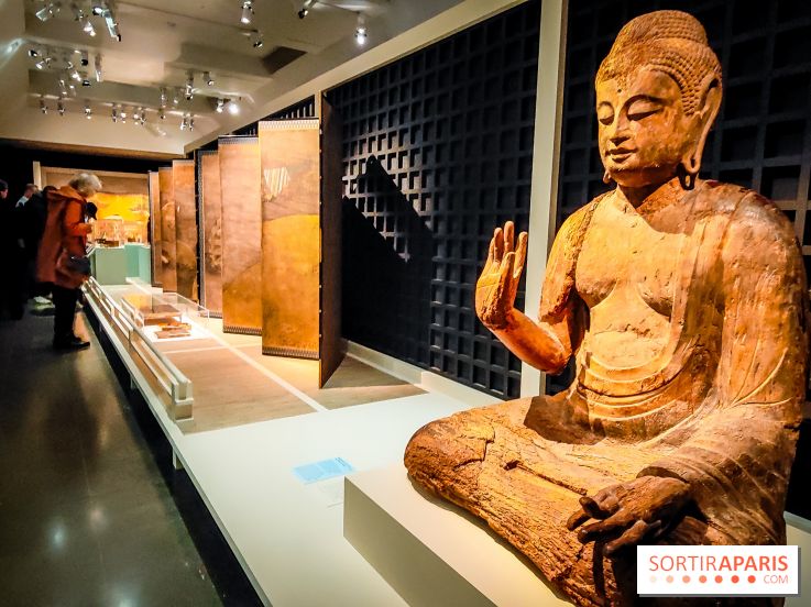 Exposition A la cour du Prince Genji : l'imaginaire japonaise se dévoile au musée Guimet  - IMG20231121093752