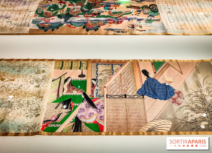 Exposition A la cour du Prince Genji : l'imaginaire japonaise se dévoile au musée Guimet