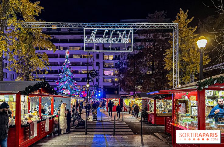 Le Marché de Noël de Boulogne Billancourt (92) : carrousel, vin chaud, illuminations - image00057