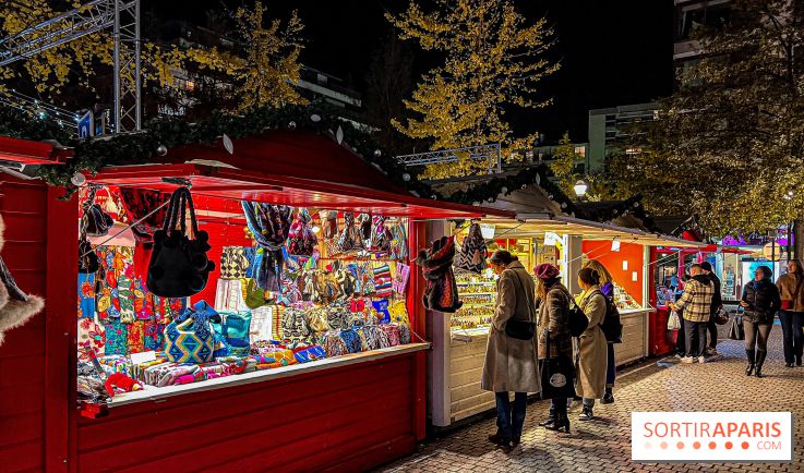 Le Marché de Noël de Boulogne Billancourt (92) : carrousel, vin chaud, illuminations