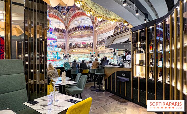 The Wine Gate, bar à vin et cave à manger des Galeries Lafayette Haussman