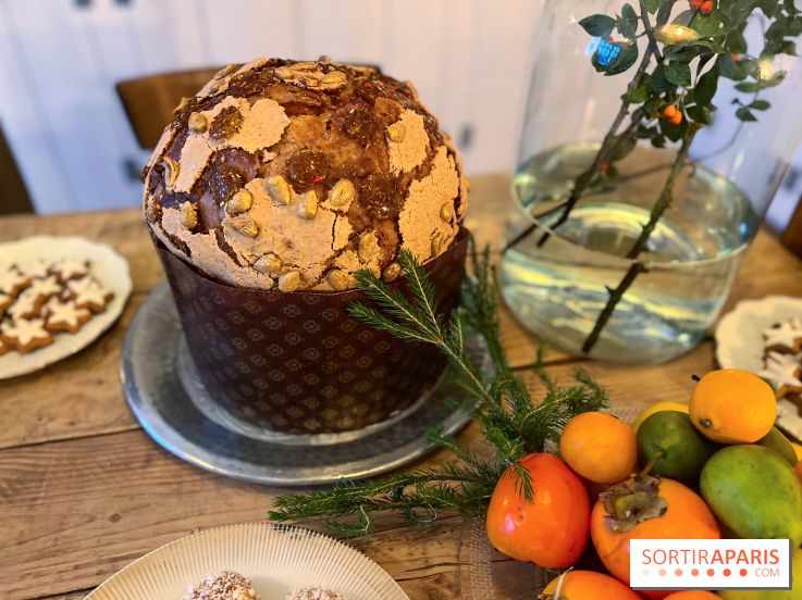 Panettone de Noël 2023 Christophe Louie x Dammann Frères
