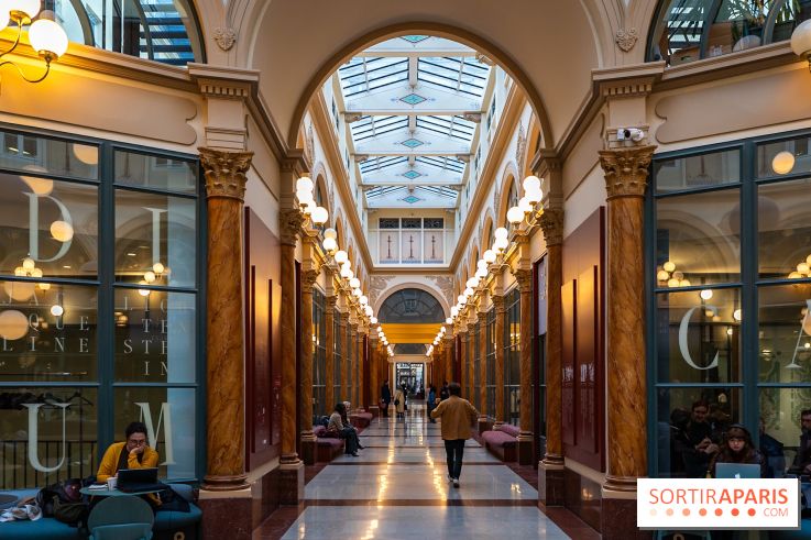 La Galerie Colbert, le passage parisien, voisin de la Galerie Vivienne - A7C03065