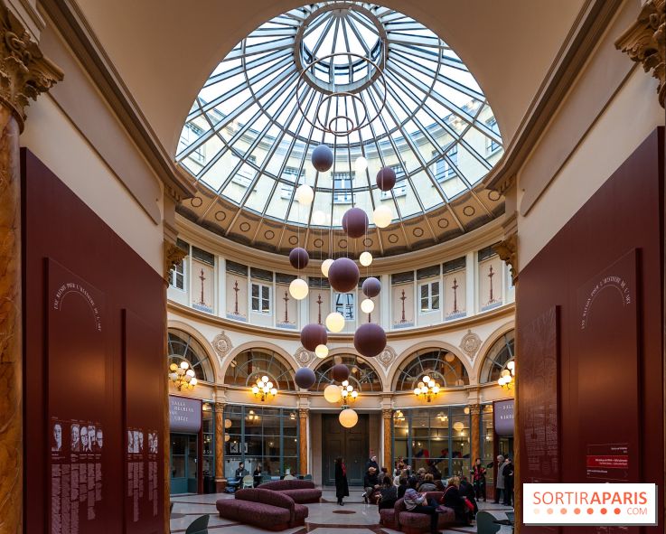 La Galerie Colbert, le passage parisien, voisin de la Galerie Vivienne - A7C03073